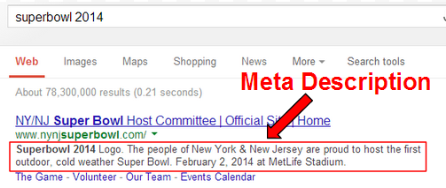 Meta Descriptions