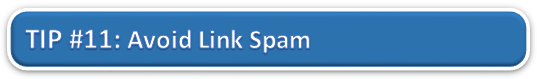 Avoid Link Spam